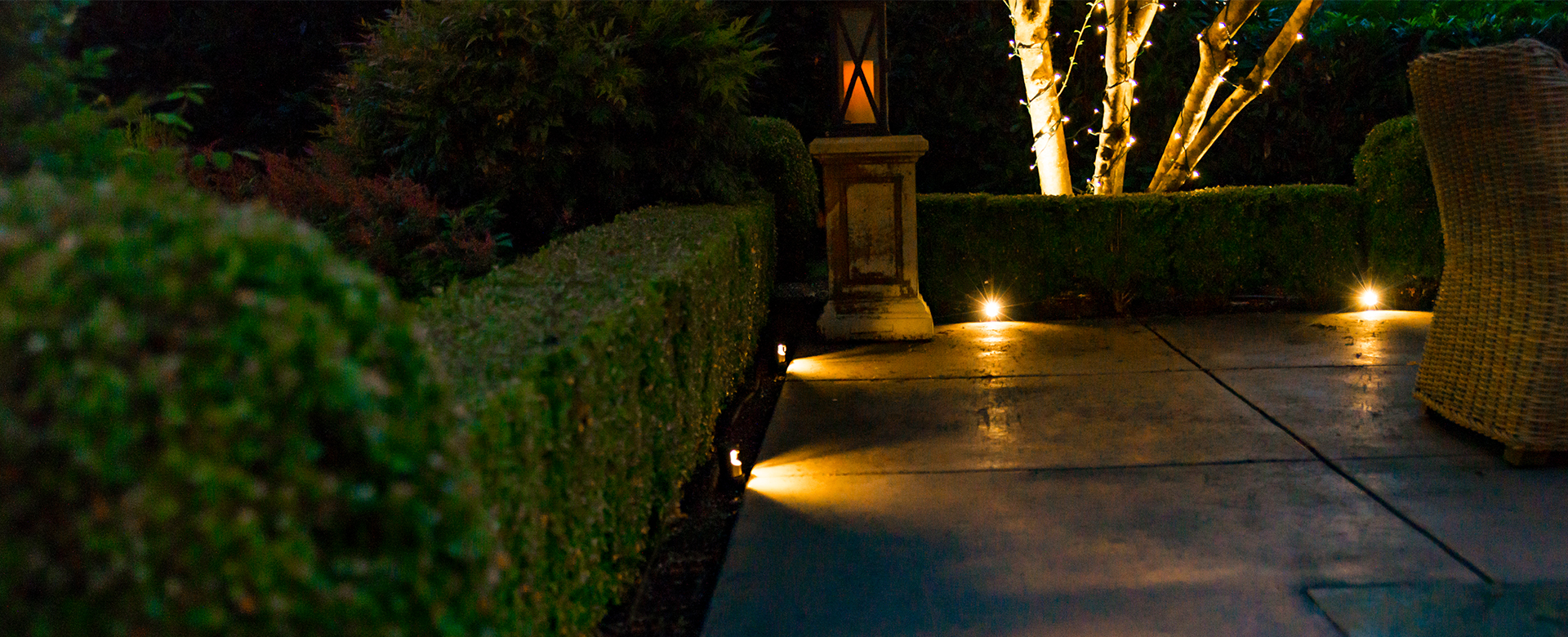 home landscape lighting ideas