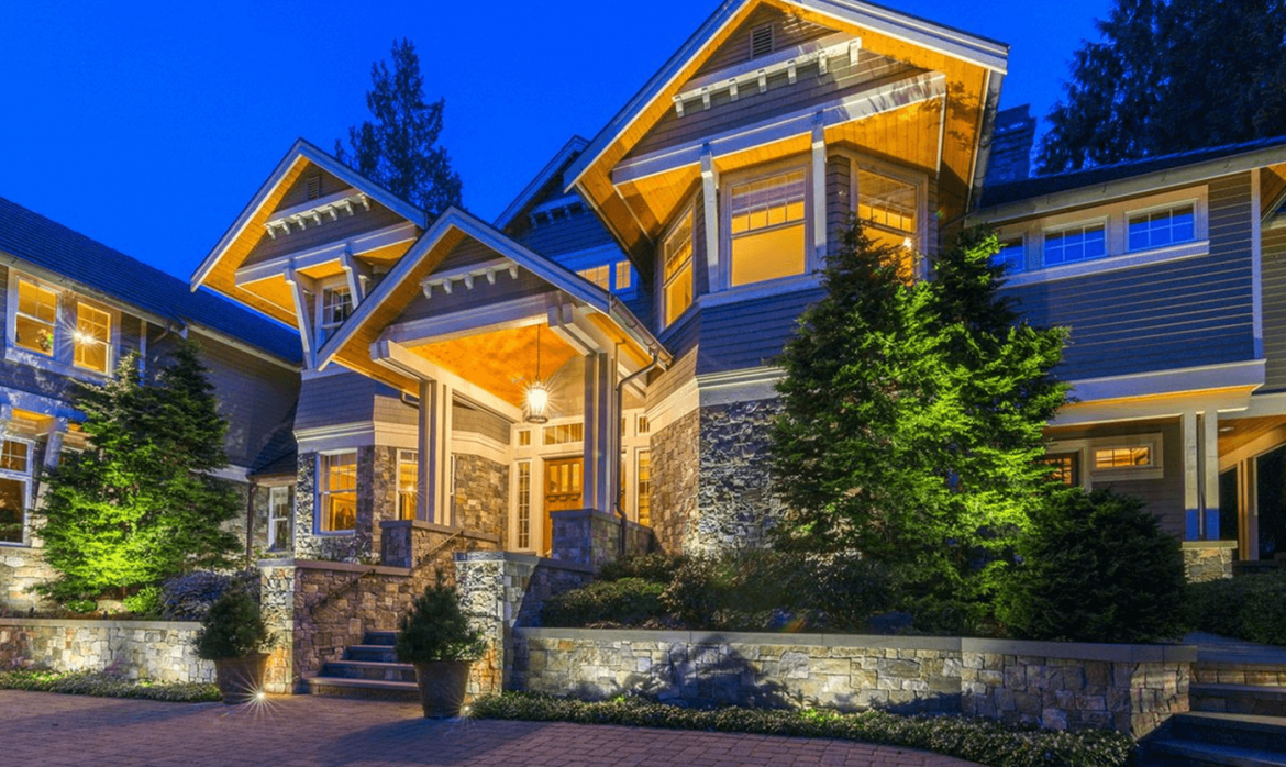 Bridle trails-steps leading to entrance door