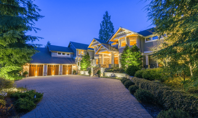 Bridle trails-front view