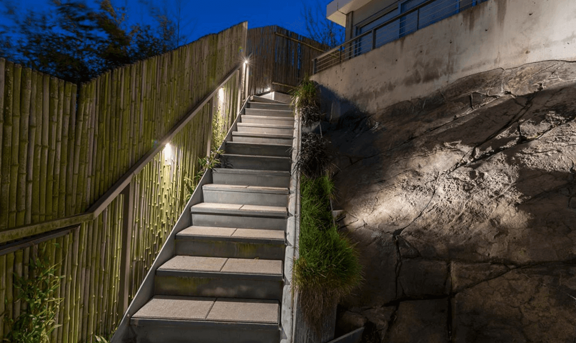 Capitol Hill Tri-Level Residence- steps going to the entrance door