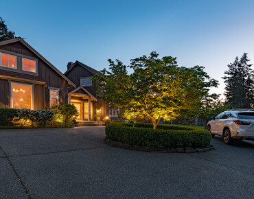 Cottage Lake Home- front view
