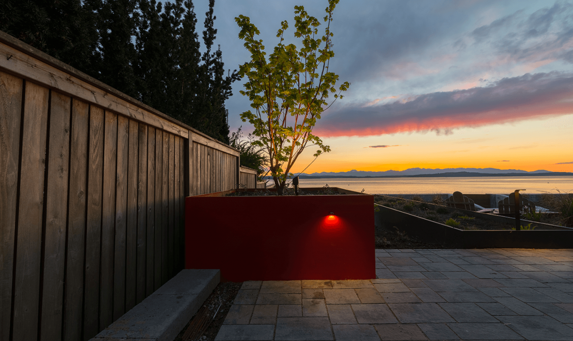 West Seattle- view down to the sea