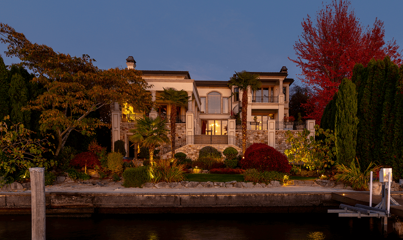 Lake Washington Home-front view