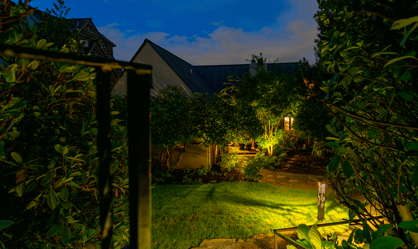 Laurelhurst property- lawn