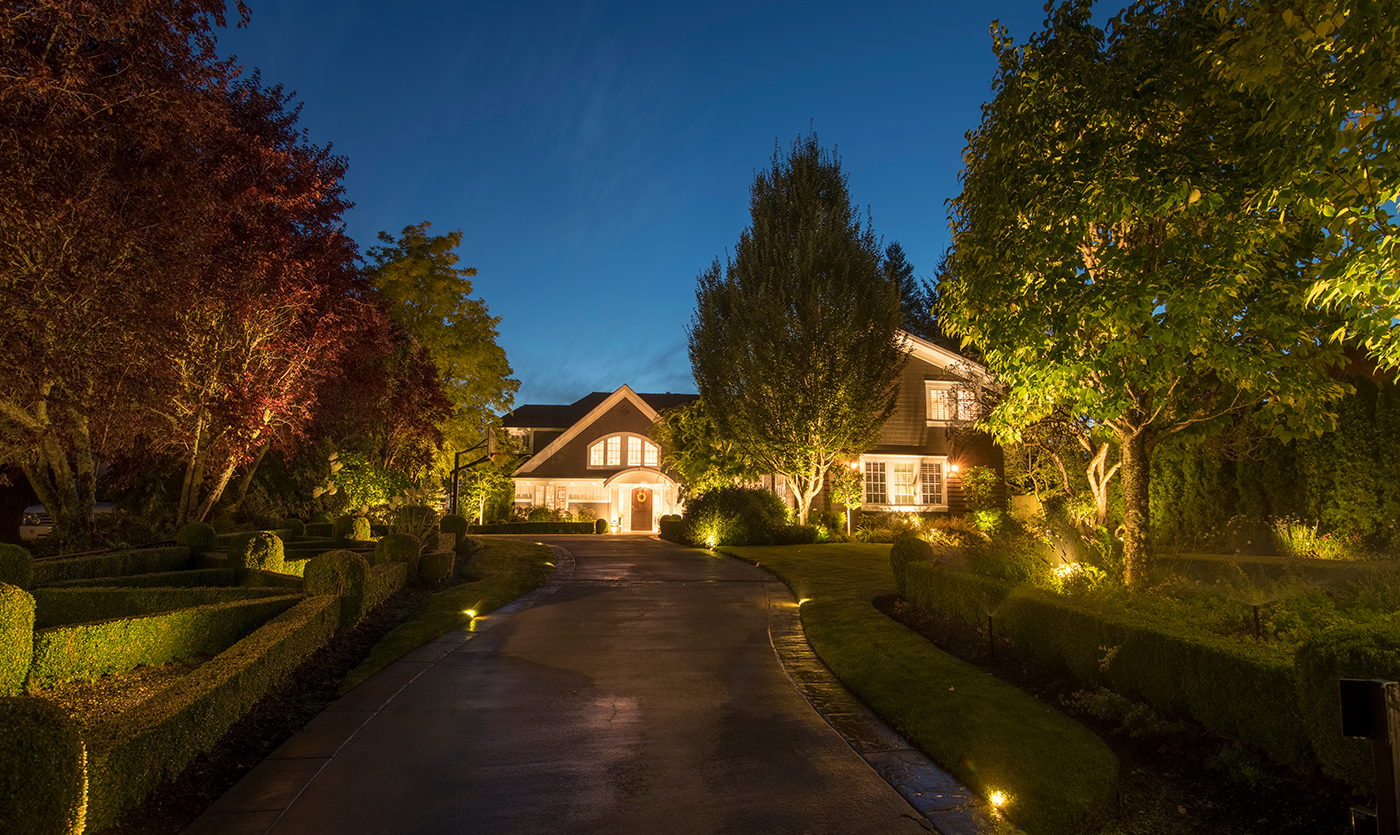 Medina Home- driveway to entrance door