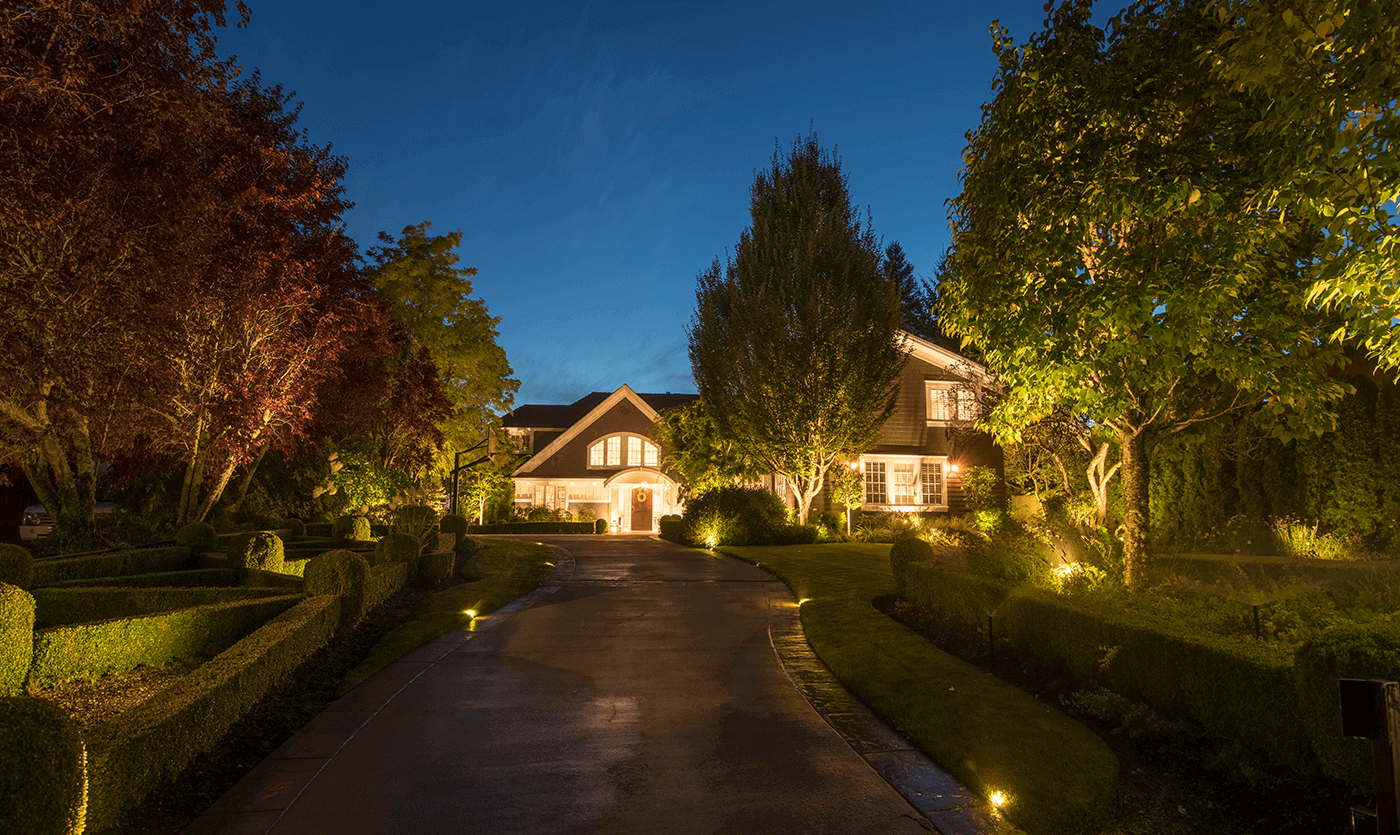 Medina Home- driveway to entrance door
