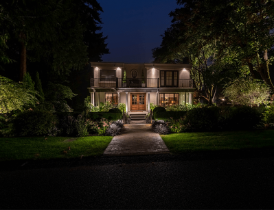 Overlake Country Club- Passageway going to entrance door
