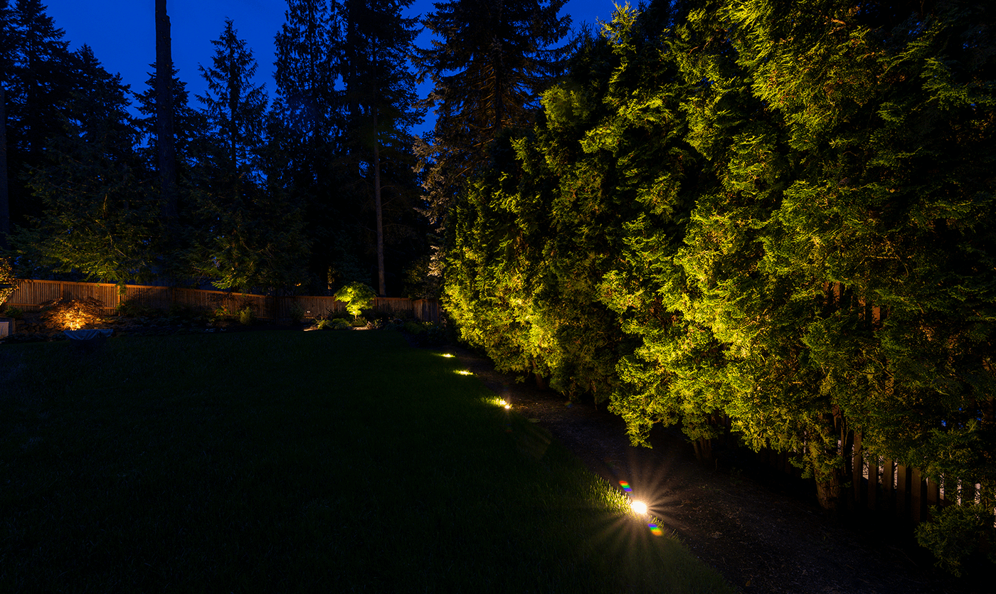 Mercer Island- garden lights design
