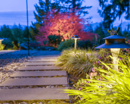 Snohomish Residence- Side path
