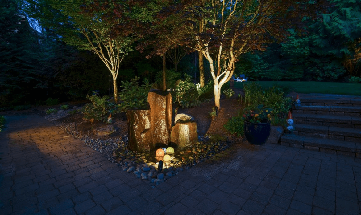 Tuscany Woodinville-steps leading up to the lawn