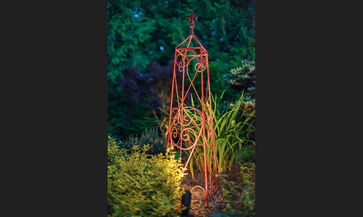 Tuscany Woodinville- garden with grill design