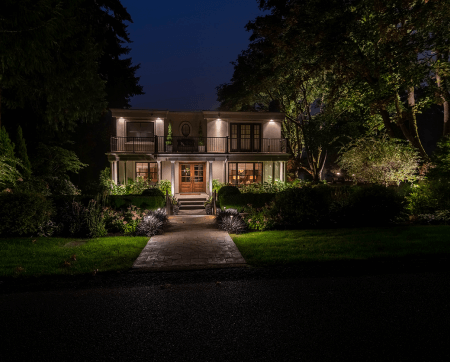 Overlake Country Club- Passageway going to entrance door