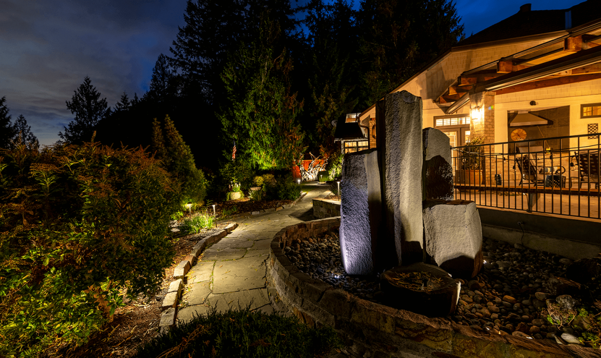 Carnation Home- pathway going to the garden